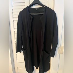 J Crew Long Black Sweater - Size S